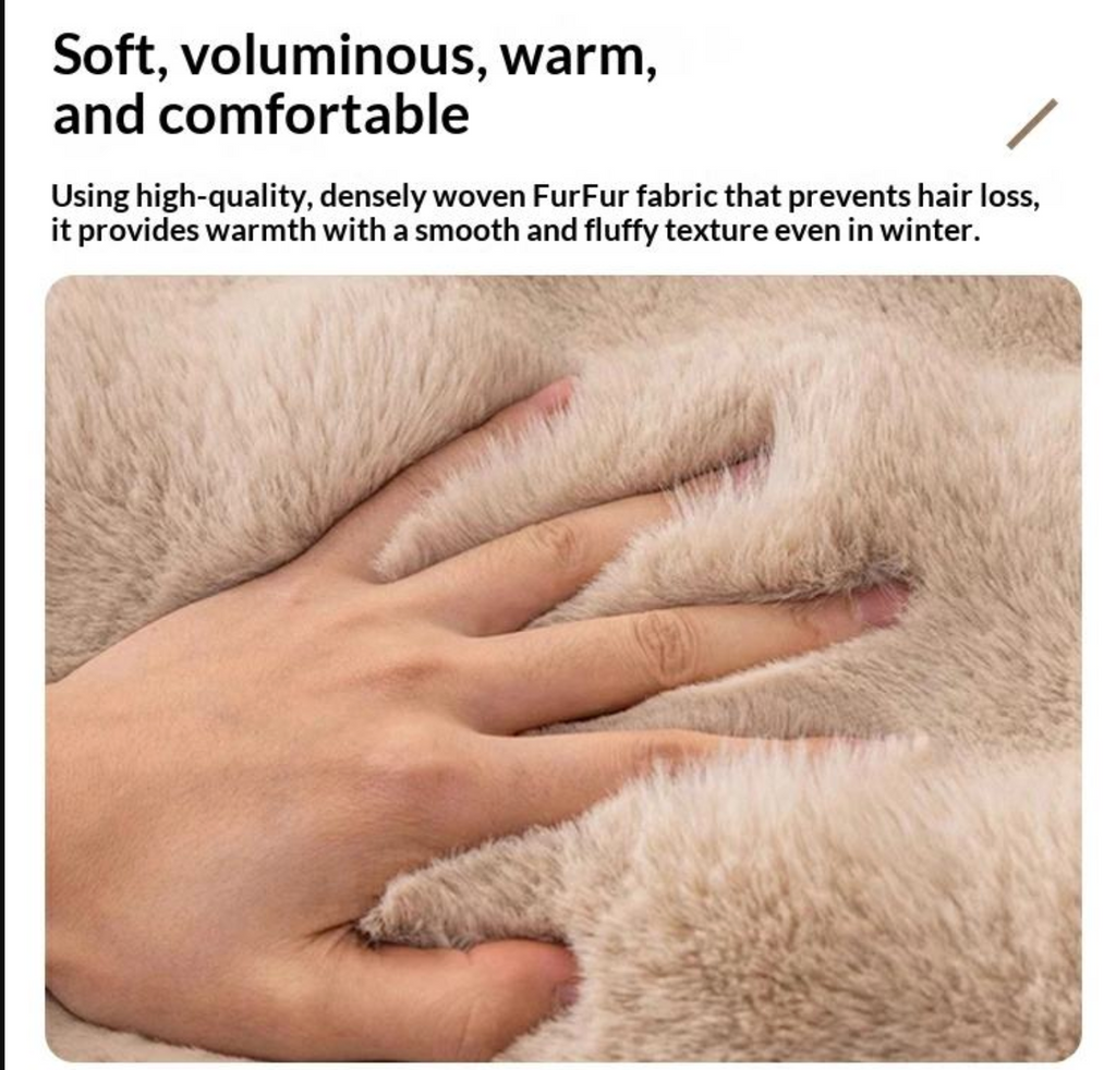 CozyLuxe™ Soft Wool Throw Pillow Cover – Plush & Elegant Home Accent