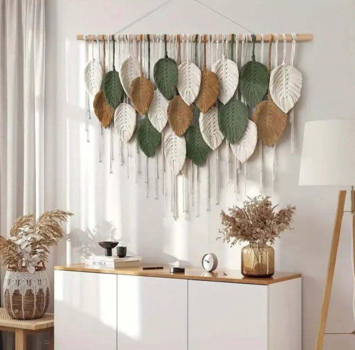 Nordic Black & White Decorative Wall Accent