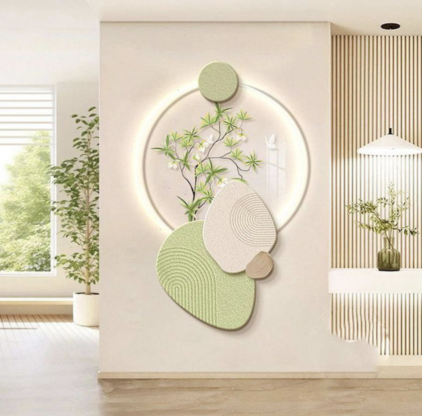 Artificial Green Plant – Natural Touch Home Décor