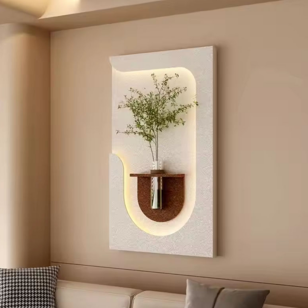 Nordic 3D LED Wall Light – Modern Decorative Lighting