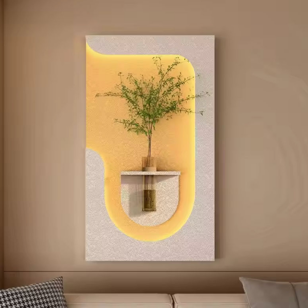 Nordic 3D LED Wall Light – Modern Decorative Lighting