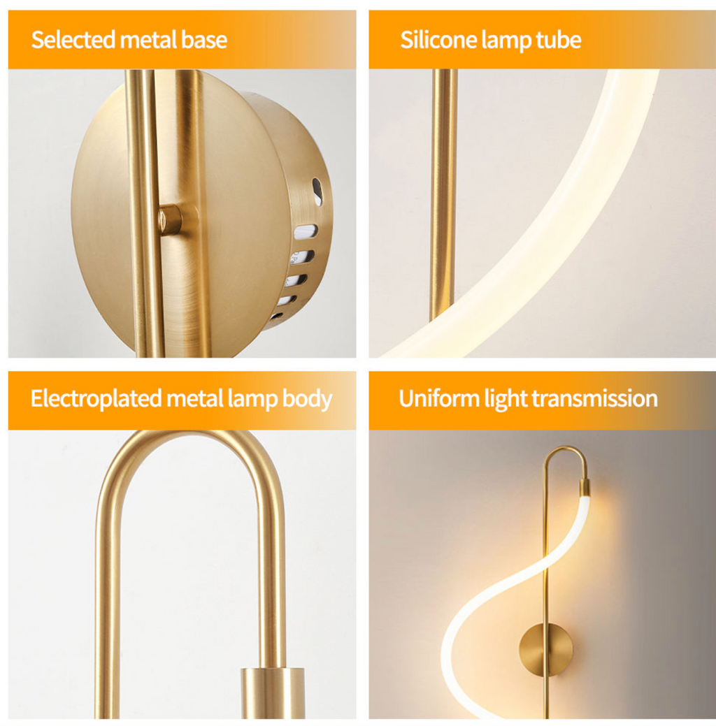 Nordic LED Wall Lamp – Modern Minimalist Corridor Light